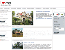 Tablet Screenshot of immo-ulm.de